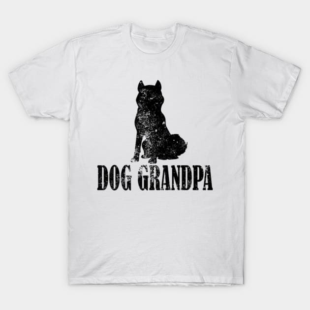 Siberian Husky Dog Grandpa T-Shirt by AstridLdenOs